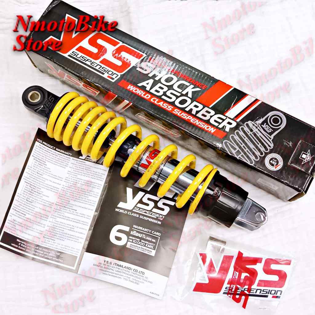 โช๊คหลัง yss แท้ mio, คลิก110, ฟีโน่, สกู๊ปปี้i, มีโอรุ่น pro plus ยาว 300 mm. สินค้ามีรับประกัน 6 เ
