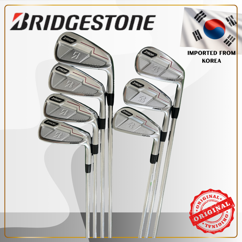 ✨(ชุดไม้เหล็กมือสอง) Bridgestone J15DF Forged 7 Iron- for Man Shaft:N.S Pro Modus 3 - Flex R - Set ⛳