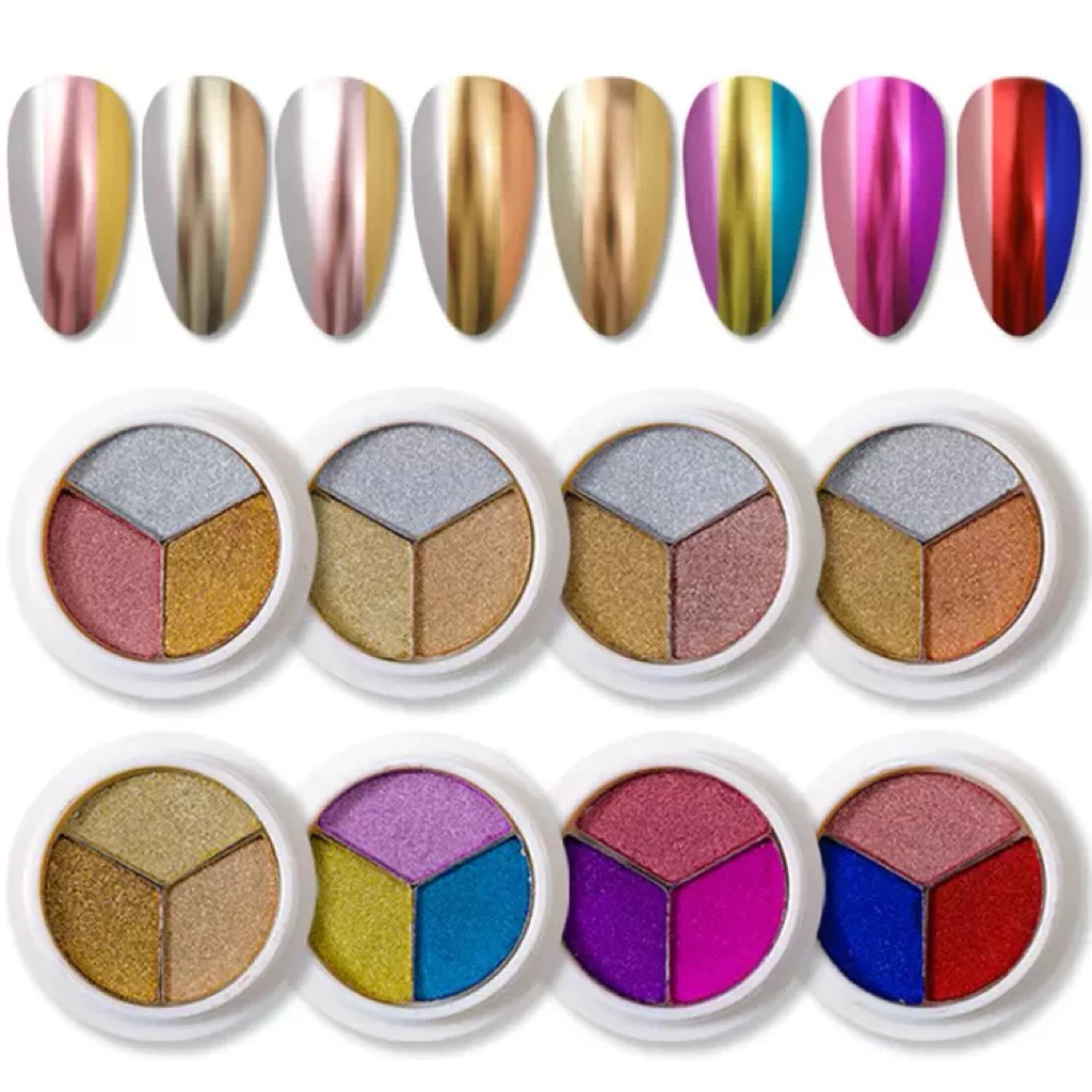 ผงขัดเล็บสีเจล ช่วยให้มีมิติที่สวยงามขึ้น ไม่ว่าจะเป็นความเงาวาวแบบกระจกหรือความละมุนแบบมุก 🚕 พร้อมส่งในไทย 🚕