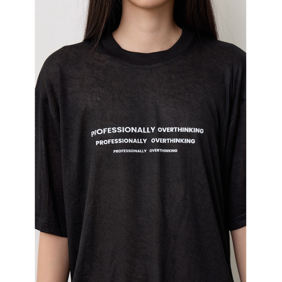 ZTN1242-Professional Overthinking Tee