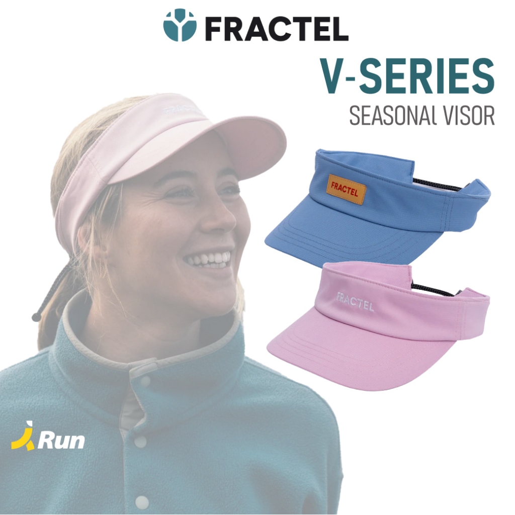 Fractel V-Series Seasonal Visor | หมวกวิ่งเปิดหัว ดีไซน์พิเศษ ซับเหงื่อเยี่ยม