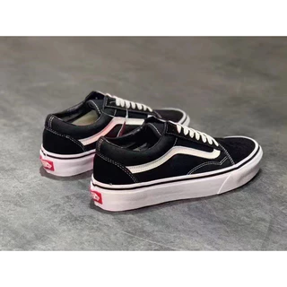 รองเท้าผ้าใบ Vans Old Skool สีดำ ดีไซน์คลาสสิก สีดำ