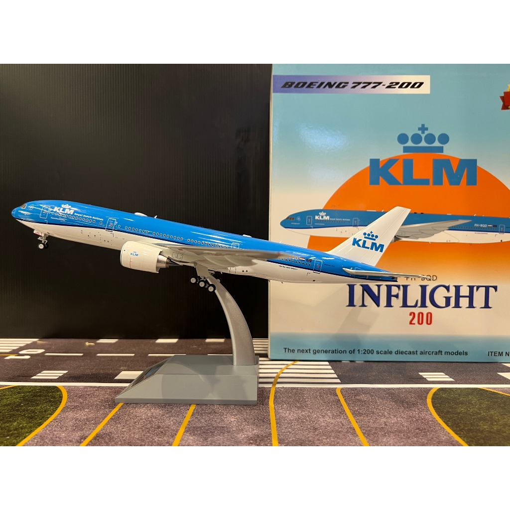 Inflight200 [IF772KL0824] KLM B777-206ER PH-BQD
