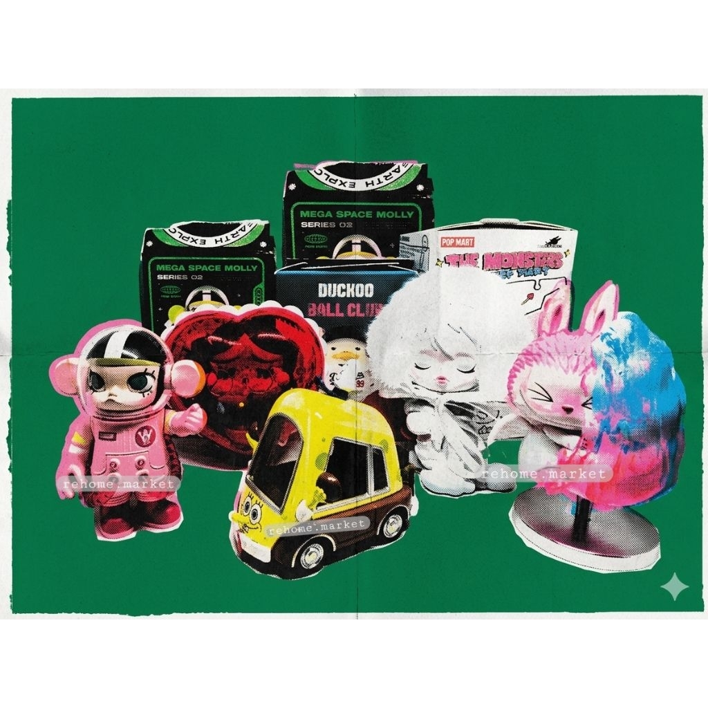 Art Toy ฟิกเกอร์ ของแท้ มือสอง สภาพตามภาพ