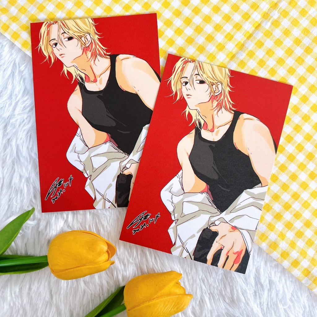 (✅พร้อมส่ง) Postcard Mikey : Tokyo Revengers (1ใบ)