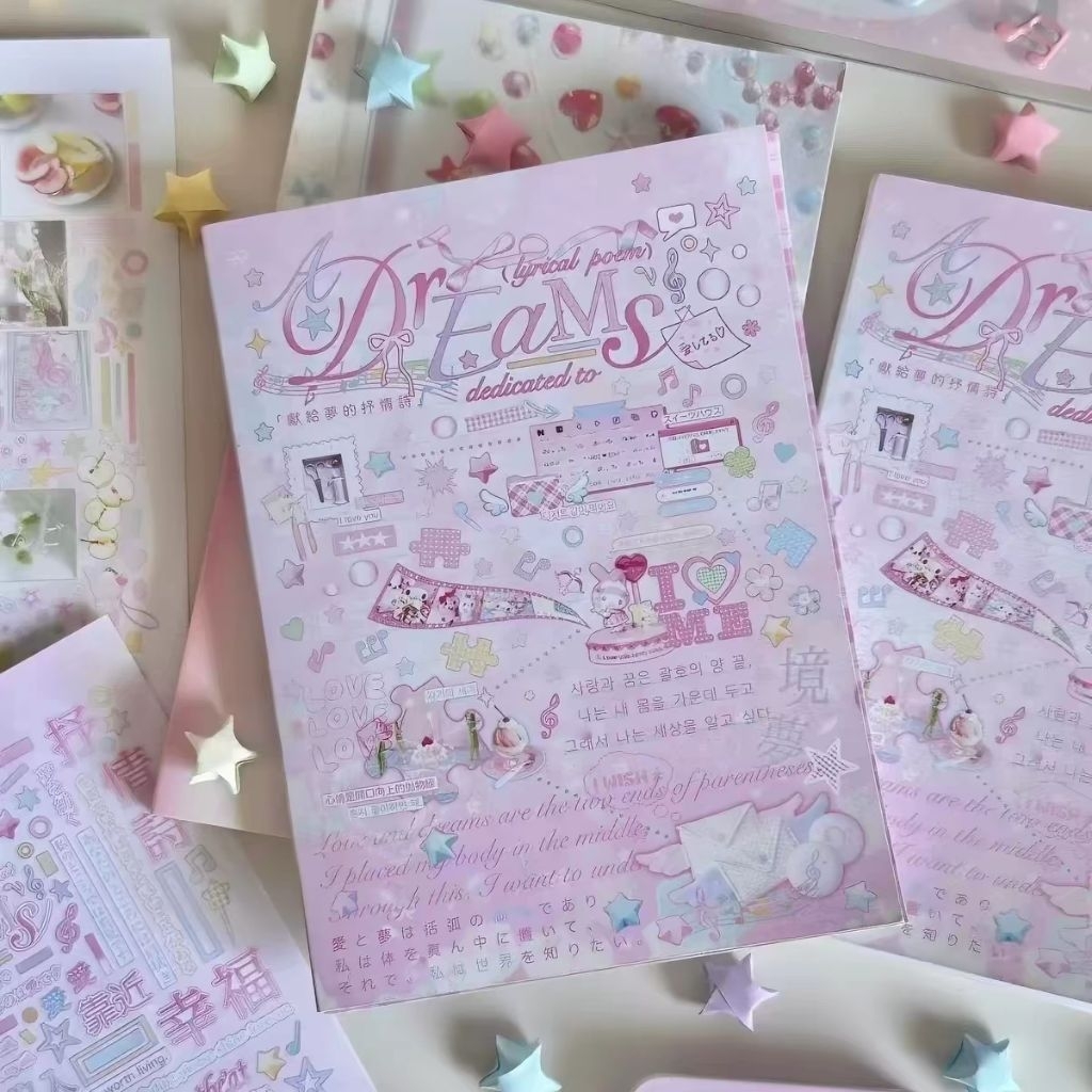 🇹🇭★สมุดสติกเกอร์★ 24 แผ่น ได้ sticker มากกว่า 900+ ชิ้น | sticker book japanese