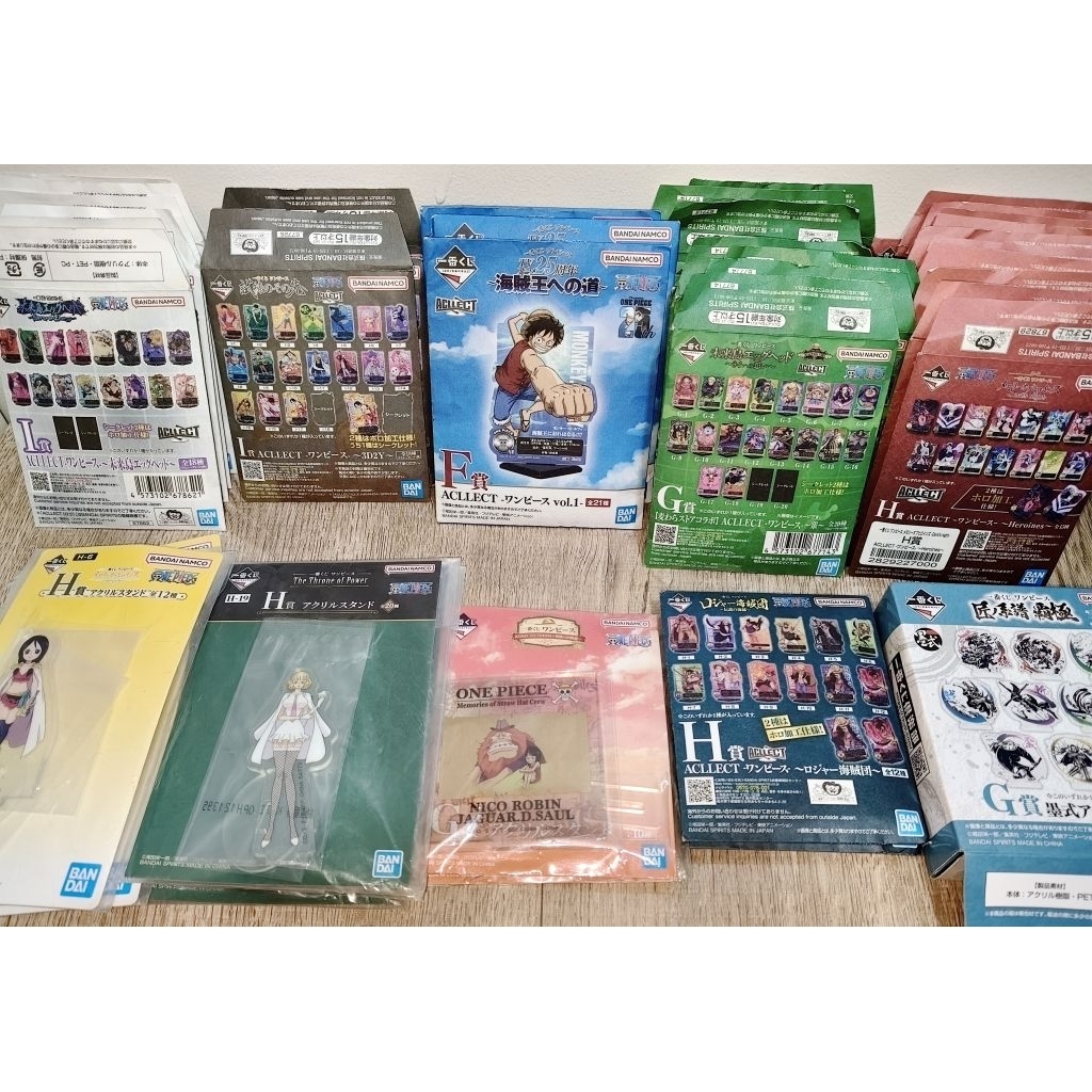 One Piece วันพีช ผ้า งานจับฉลาก Ichibankuji มือ1 หลายแบบ