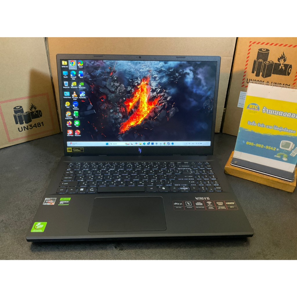 Acer Nitro V15 ANV15-41-R1R0 มือสอง สภาพสวย ใช้งานน้อยมาก