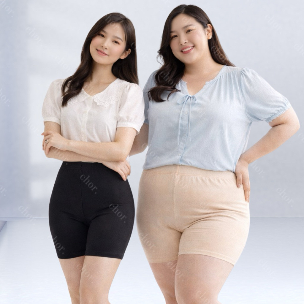 Chor 688/884 กางเกงซับในกันโป๊ผู้หญิง ผ้าฝ้ายใยไผ่เย็น ใส่สบาย ไม่รัดรูป เอวสูง ไร้ขอบ ราคา ถูกที่สุด ดีลบีเคเค แกลเลอรีภาพที่ 6