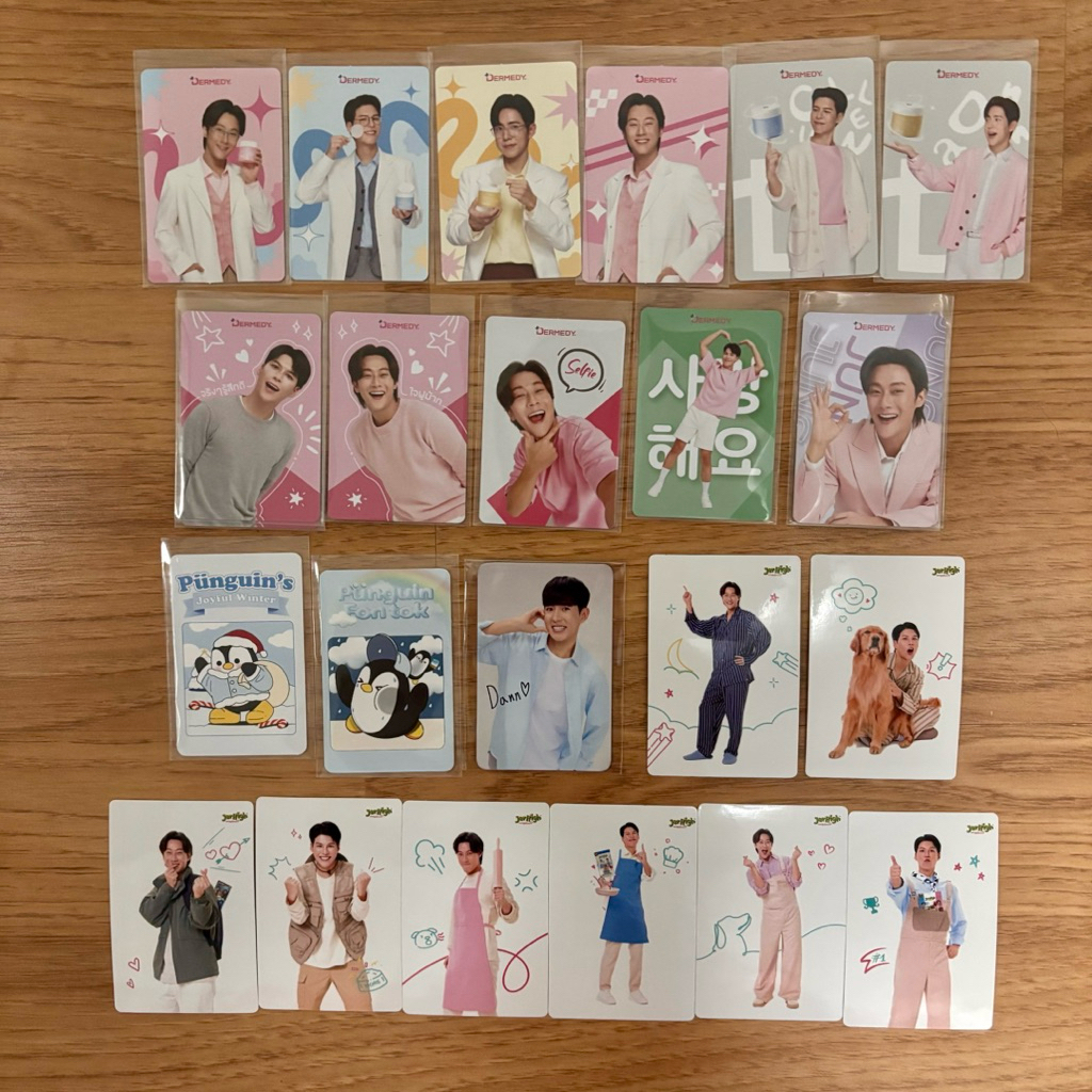 การ์ดพี่จองคัลแลน Dermedy, เจอร์ไฮ, แทงกีโมรี, ปังกวิ้นBakeurban การ์ดสะสมคัลแลนพี่จองน้องแดน