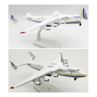 สินค้ามาใหม่ [20 CM] Antonov Airlines AN-225 Mriya . ทำด้วยเหล็ก มีล้อ สวย งานคุณภาพ Scale 1:400 สายการบินขนส่งสินค้า