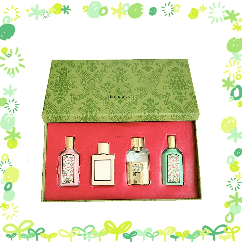 ₲UC Beauty Mini Perfume Set 4 Piece น้ำหอมเซต 5ML*4ขวด Gift Set ชุดของขวัญ
