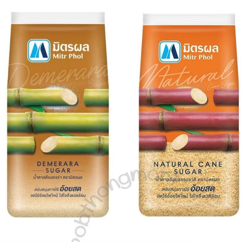 มิตรผล น้ำตาลทราย ผลิตจากน้ำตาลอ้อยธรรมชาติ 100% ขนาด 1 กก.