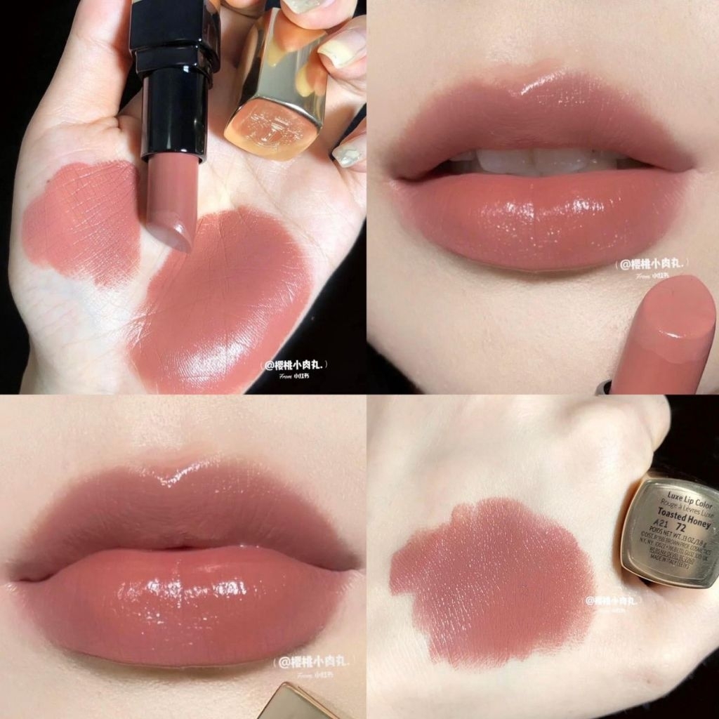 แท้💯แบ่งขายลิปสติกbobbi brown luxe lipstick สีทtoasted honeyลิปสติกแบ่งขาย