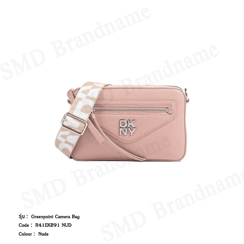 DKNY กระเป๋าสะพายข้างผู้หญิง รุ่น Greenpoint Camera Bag Code: R41EKB91 NUD