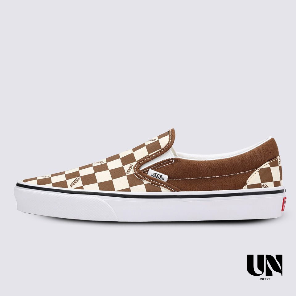 [ของแท้ ส่งไว จากไทย] VANS CLASSIC SLIP-ON - VANS CHECK DACHSHUND