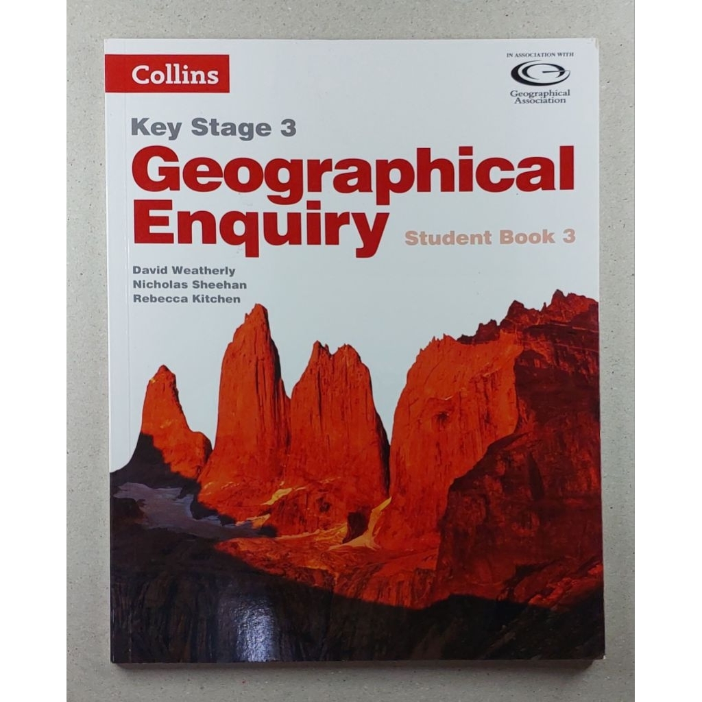 หนังสือ แบบเรียน มัธยมต้น ภูมิศาสตร์ 3 Collins Key Stage3 Geographical Enquiry Student Book3 112 Pag
