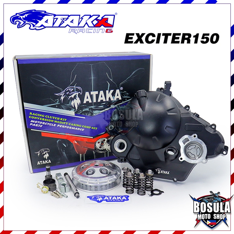 ATAKA ชุดคลัทช์  ยามาฮ่า เอ็กไซเตอร์150 YAMAHA EXCITER150 พร้อมฝาครอบคลัทช์