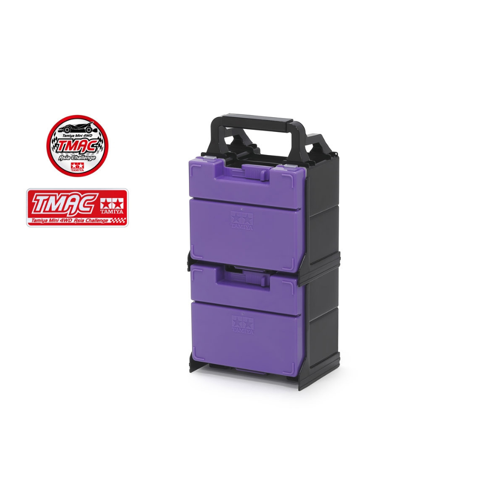 TAMIYA 95705 Jr Mini 4Wd Portable Pit Asia Challenge Purpleของใส่ของประจำปี TMAC 2026