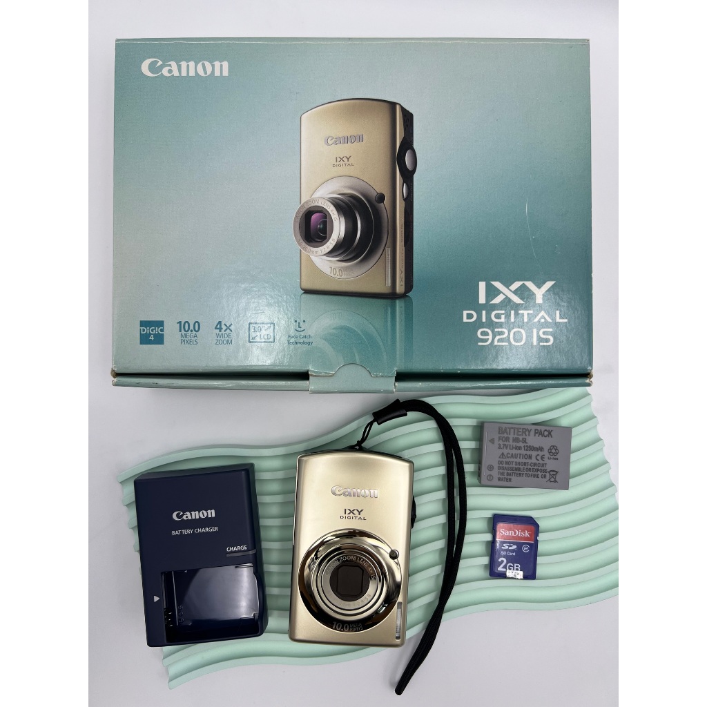 CANON IXY 920 IS / IXUS 870 IS 💛 (Box)