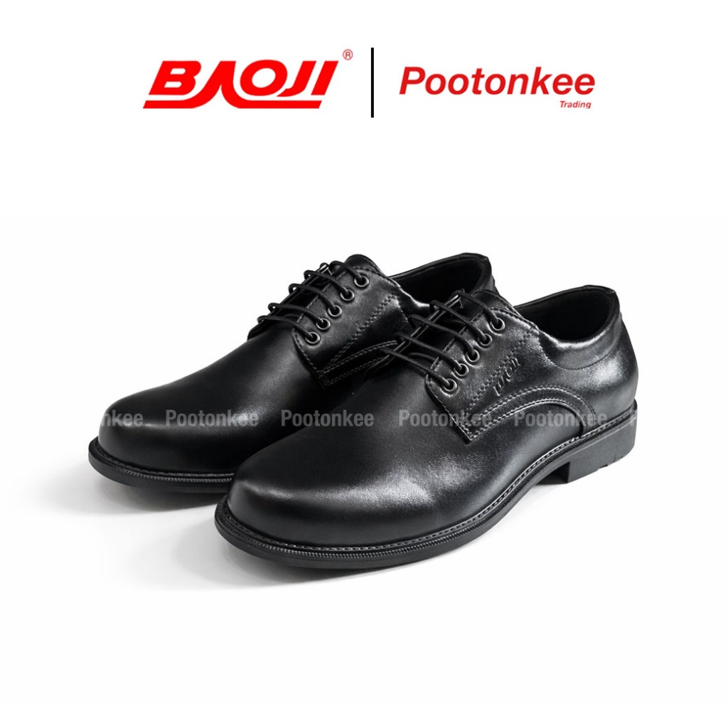 BAOJI บาโอจิ รองเท้าหนัง รองเท้าคัทชู ผู้ชาย รุ่น BJ8022 ของเเท้ พร้อม