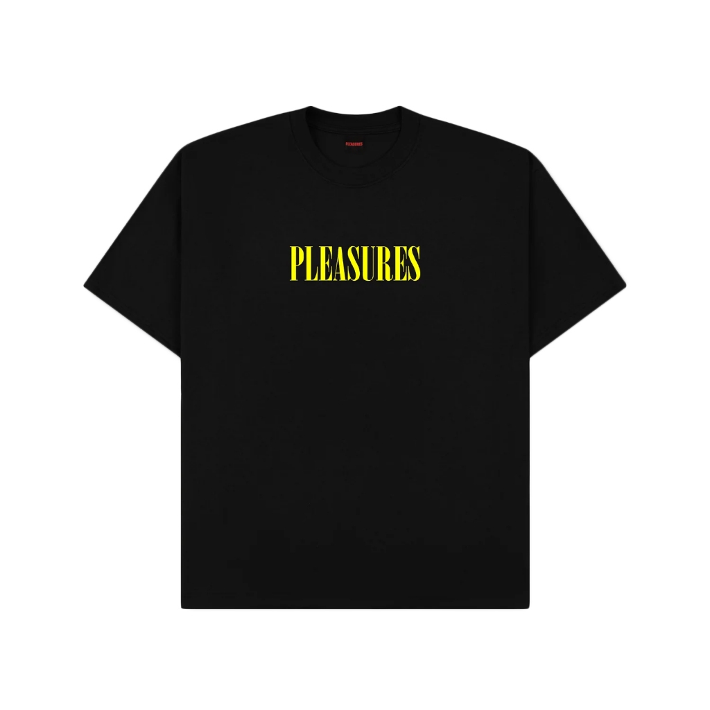 PLEASURES P25W074 EXHIBITION T-SHIRT BLACK ราคา ถูกที่สุด ดีลบีเคเค