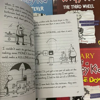 หนังสือ Diary of a Wimpy Kid **แยกเล่ม** ภาษาอังกฤษ must read แนะนำ