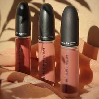 MAC Powder Kiss Liquid Lipcolour Full Size 5ml #988 #991 #997 #998 / Liquid Lip Matte Banyak warna