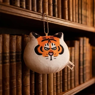 M&G LIFE x Alexander the Fat Tiger Emoticon Plush Charm