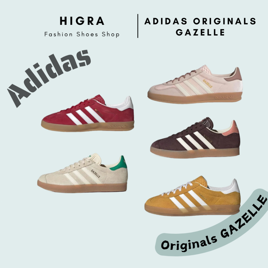 ของแท้100% Adidas Originals GAZELLE H06261/HQ8716/IF3235/IF3233