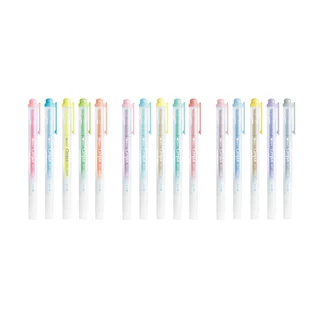 KOKUYO Campus Any Liner Line Marker Neon ปากกามาร์คเกอร์ 2 หัว สีนีออน ปากกาไฮไลท์ เน้นข้อความ