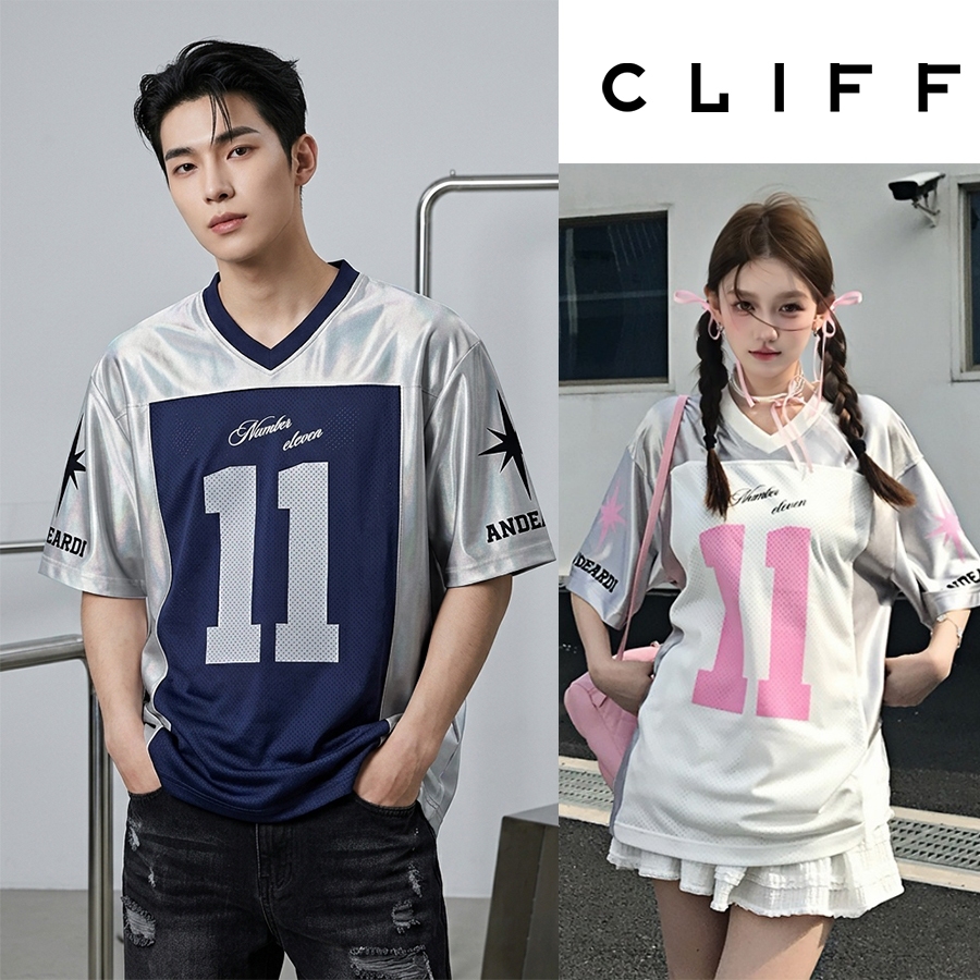 เสื้อยืดแขนสั้นผู้ชาย สไตล์อเมริกัน ทรงหลวม: รีวิว CLIFF ใส่สบาย คุ้มค่า?