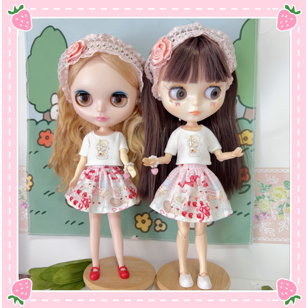 🌷💛🎀✨Set ชุดตุ๊กตาบลายธ์✨🎀💛