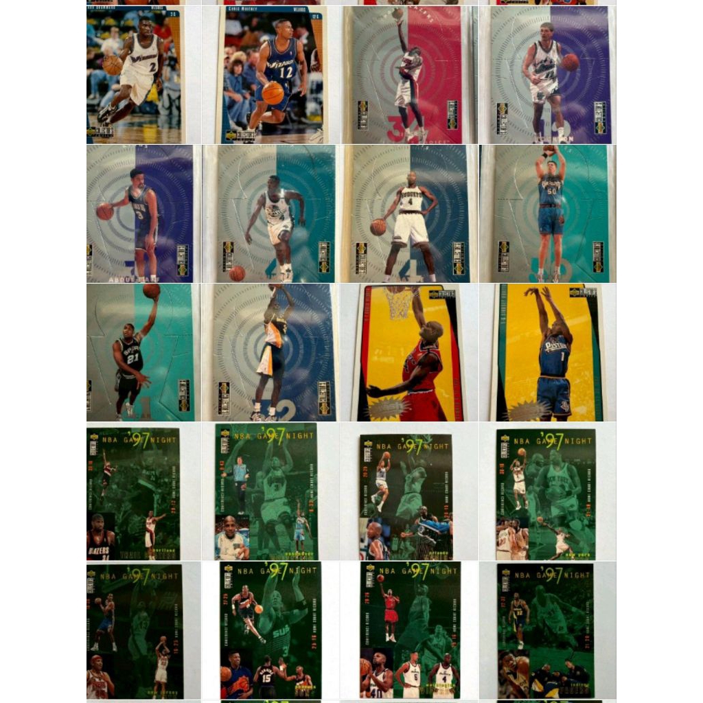 CARD UPPER DECK NBA97'-98'