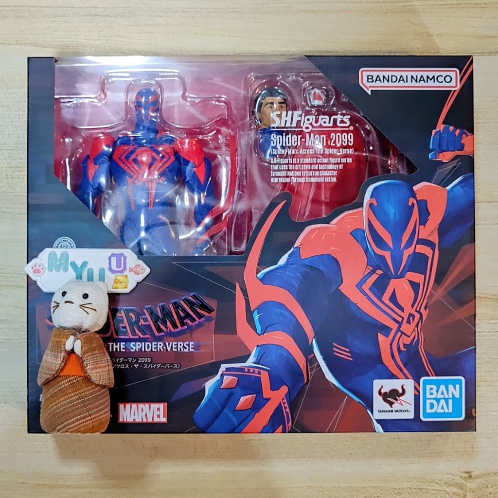 🙀 NEW Spider Man 2099 Spider Spiderman Across The Spider Verse SHF S.H.FIGUARTS Figuarts Bandai