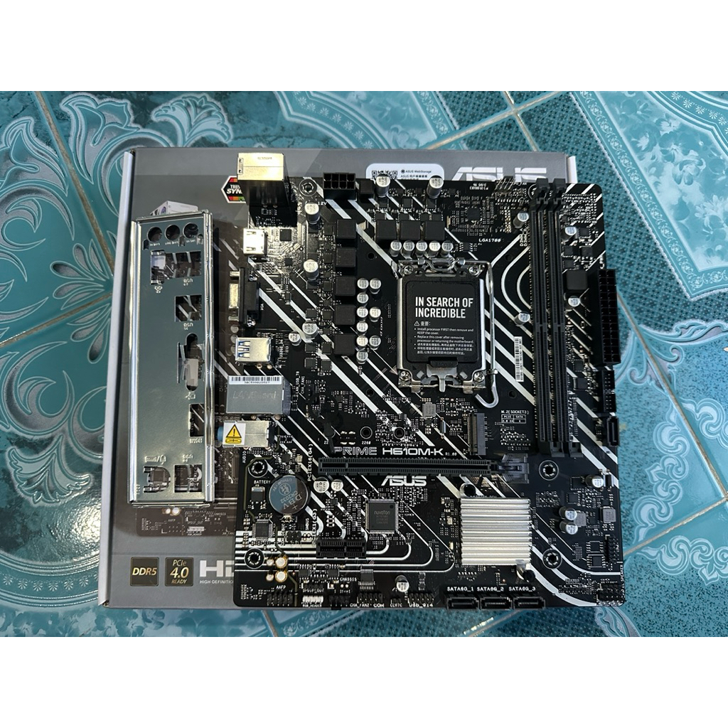 MAINBOARD (เมนบอร์ด) ASUS PRIME H610M-K (SOCKET LGA 1700 DDR5 MICRO-ATX) พร้อมใช้งาน (มีของพร้อมจัดส