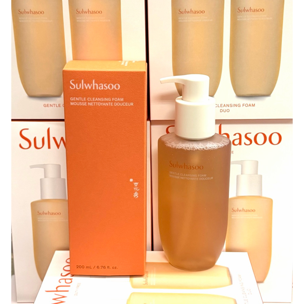 สูตรใหม่ SULWHASOO Gentle Cleansing Foam 200 ml คลีนซิ่งโฟม