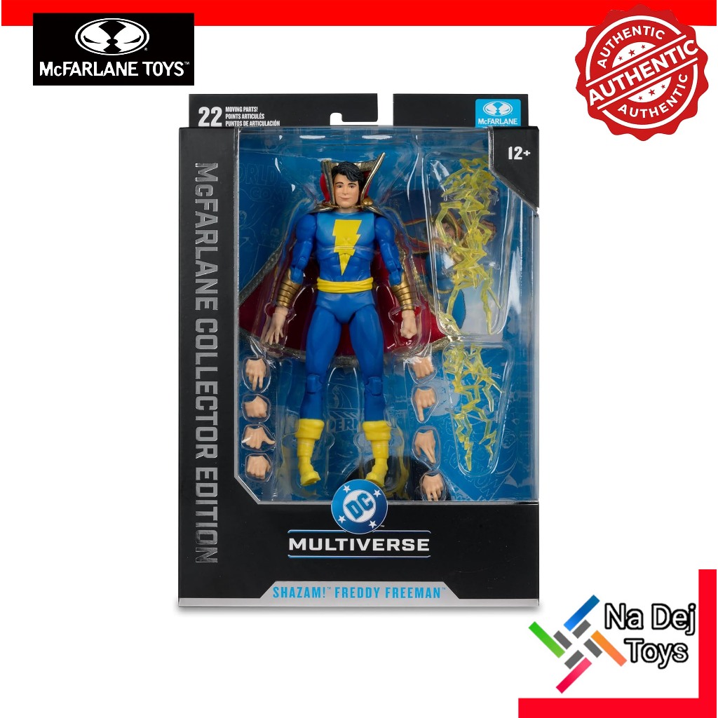 Shazam (Freddy Freeman) DC Multiverse McFarlane Toys 7" Figure ชาแซม (เฟรดดี้ ฟรีแมน) ดีซีมัลติเวิร์