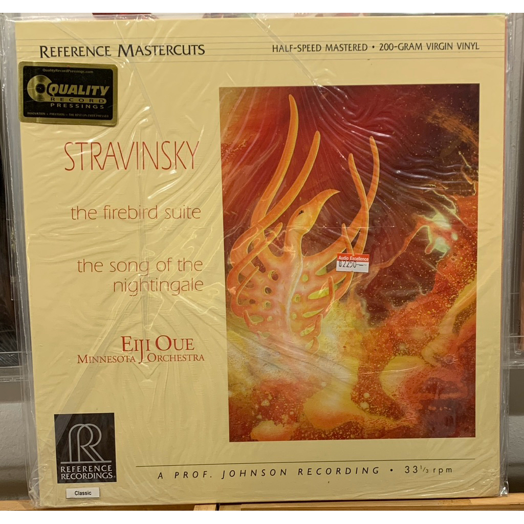 STRAVINSKY the firebird suite :the song of the nightingale :Eiji Oue Minnesota Orchestra 33rp 200g R