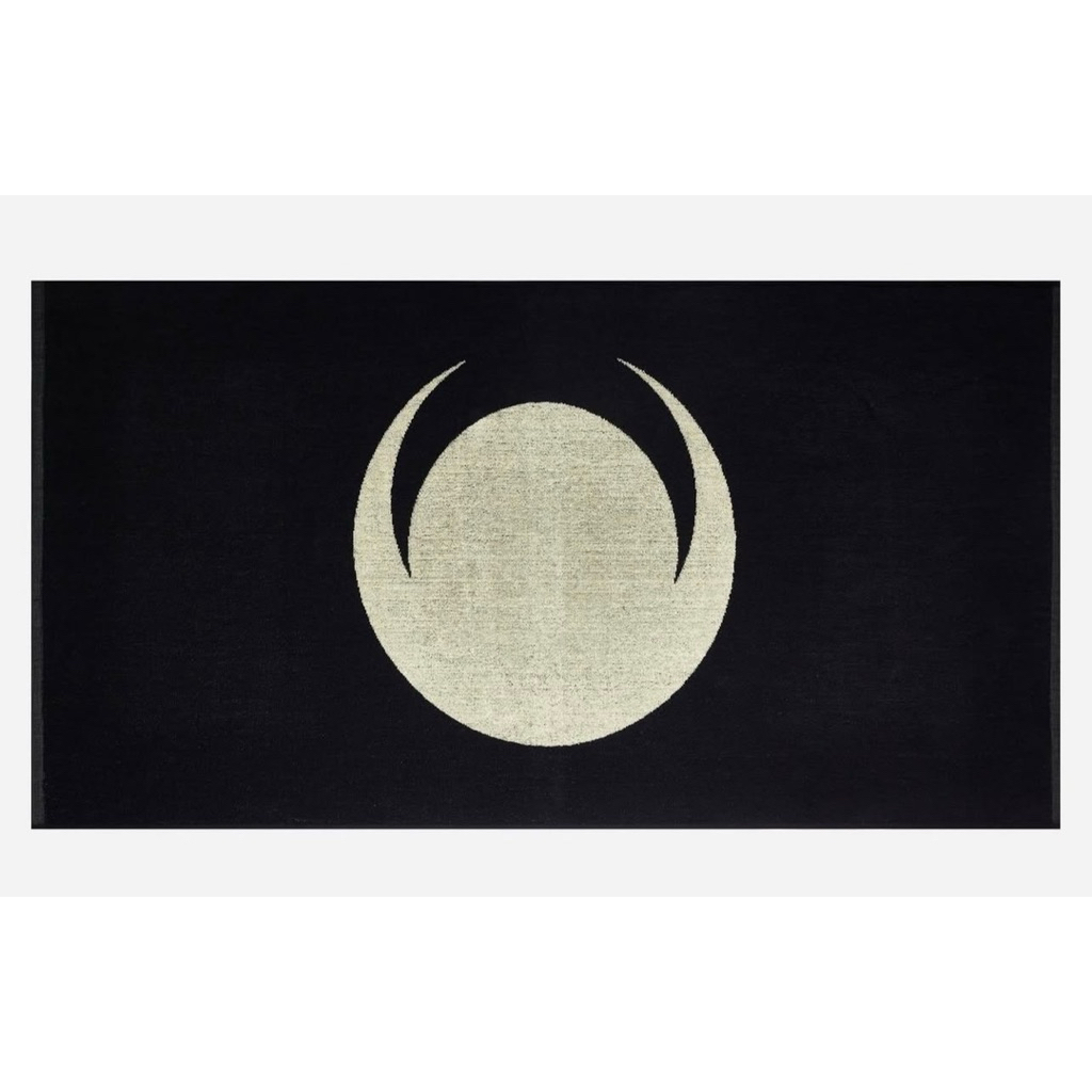 Fuxury New Moon Logo Beach Towel 100 % Woven Jacquard 💯