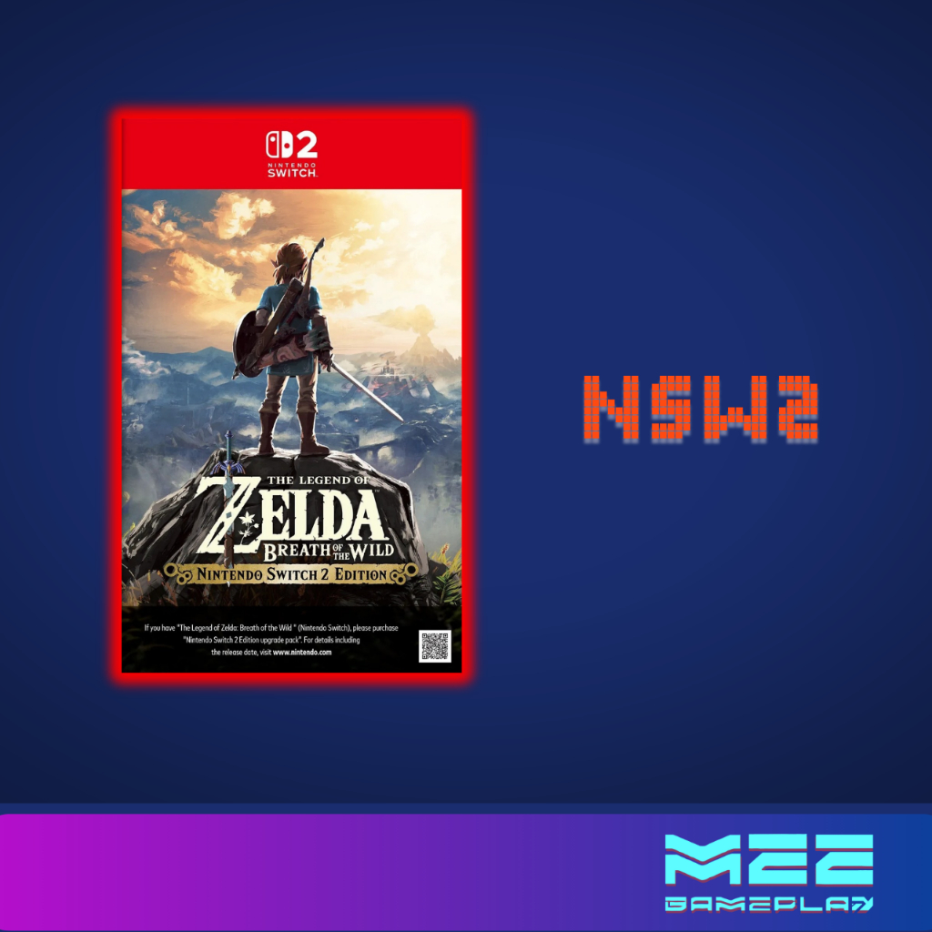 พร้อมส่ง NSW2 - The Legend of Zelda: Breath of the Wild for Nintendo Switch 2 Edition (Zone SEA/ Asia)