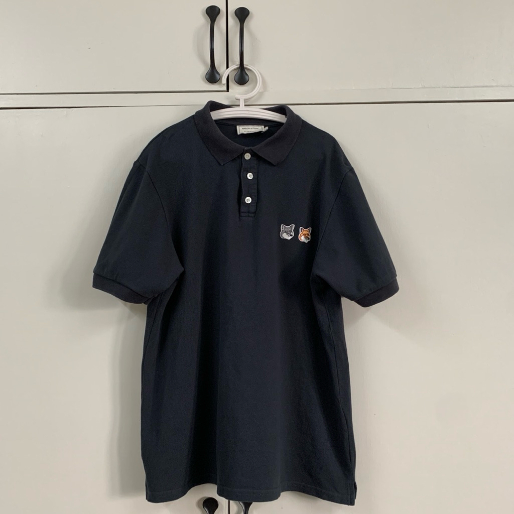 ส่งต่อเสื้อpolo maison kitsune (size L)