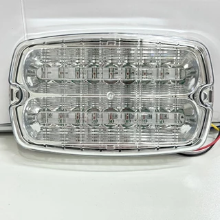 NEW ไฟฉุกเฉิน รุ่น LED-18M (ราคา 1ชิ้น) 18จุด ไฟไซเรน อเนกประสงค์ สีแดง/ สีน้ำเงิน 12V