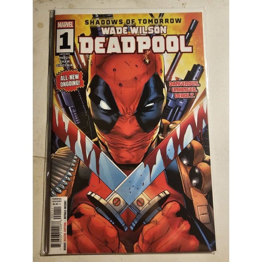 Wade Wilson Deadpool #1 – Shadows of Tomorrow (Cover A)