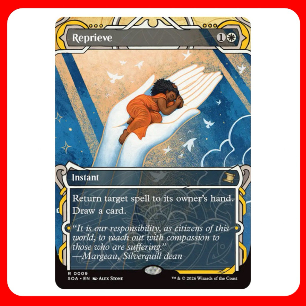 [MTG] Reprieve (Showcase) (#9) [SOA] [WHITE] [RARE] | Magic the Gathering