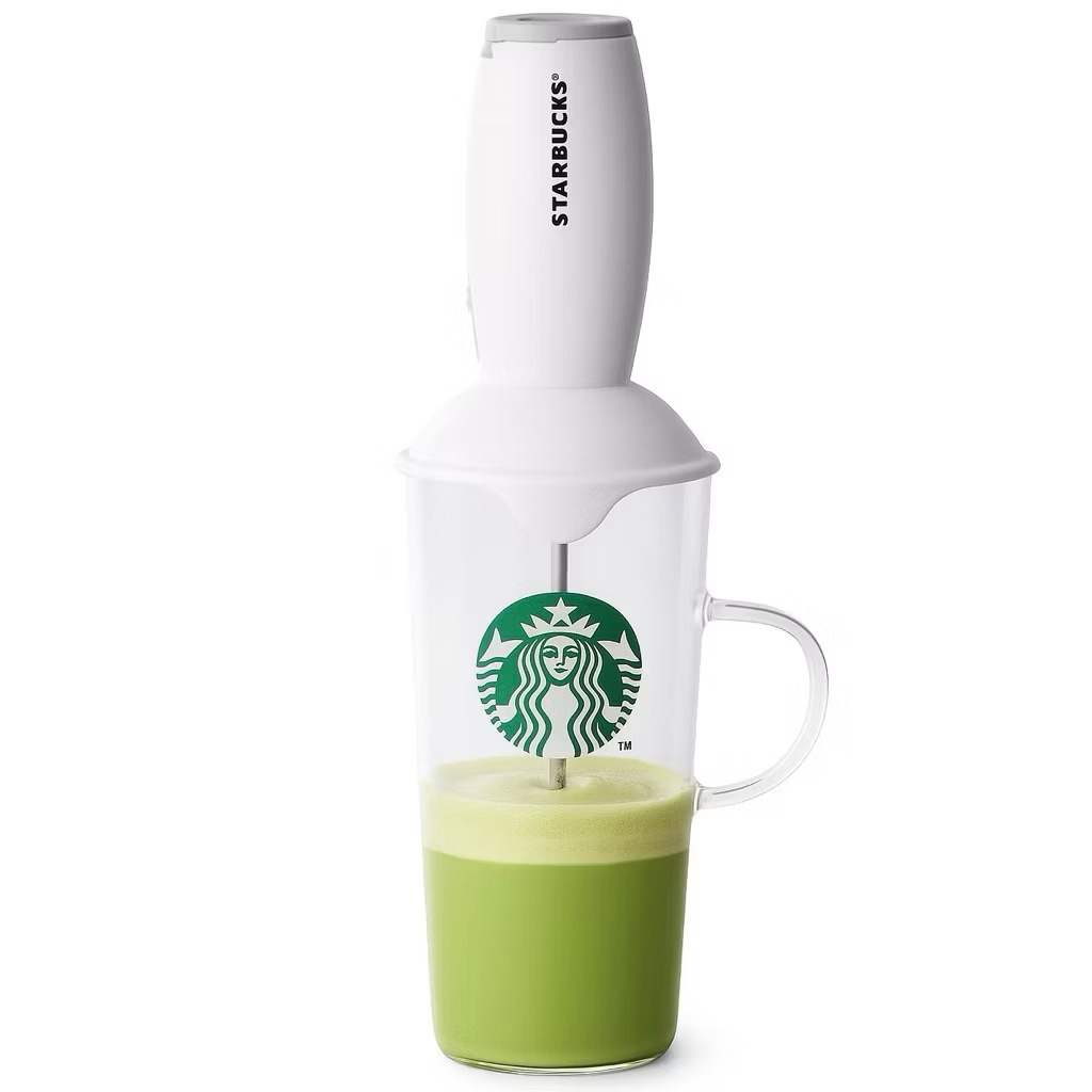 แก้วตีฟองนม Starbucks Milk Foamer & Cup ของแท้ พร้อมส่งในไทย นำเข้าจากสตาบัคประเทศญี่ปุ่น ราคา ถูกที่สุด ดีลบีเคเค