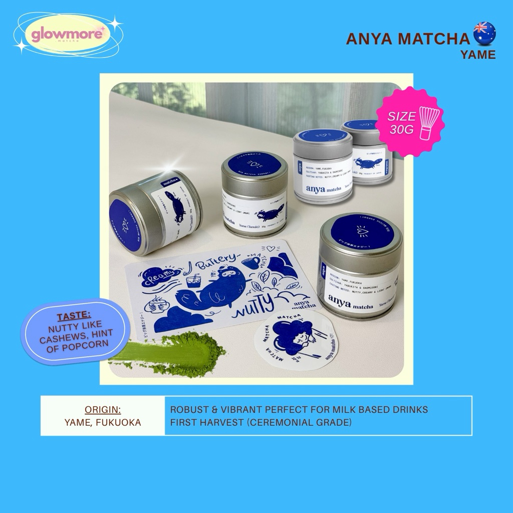 [พร้อมส่ง] 💝 Anya Matcha - Yame Ceremonial Grade Matcha 30g