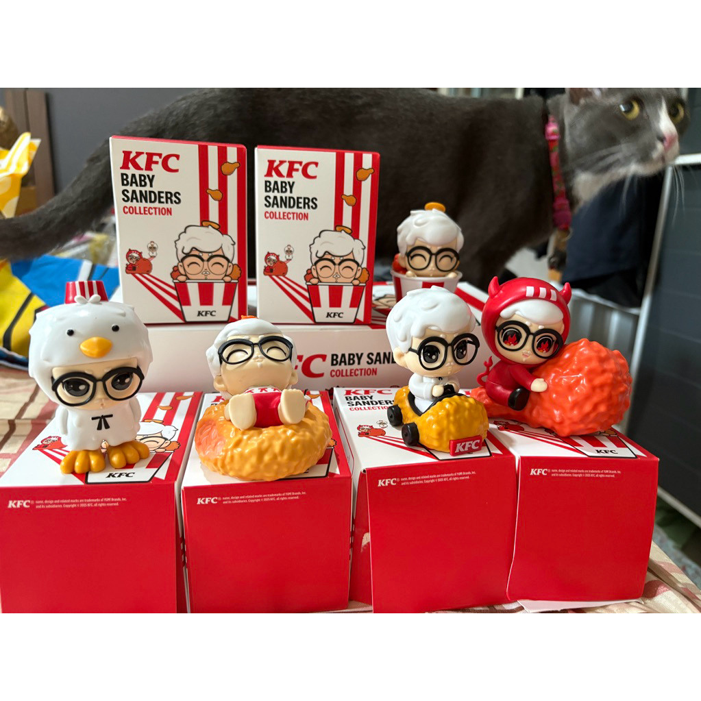 KFC BABY SANDERS กล่องจุ่ม(No secreat) ของแม่ค้าเอง ยังไม่แกะกล่อง