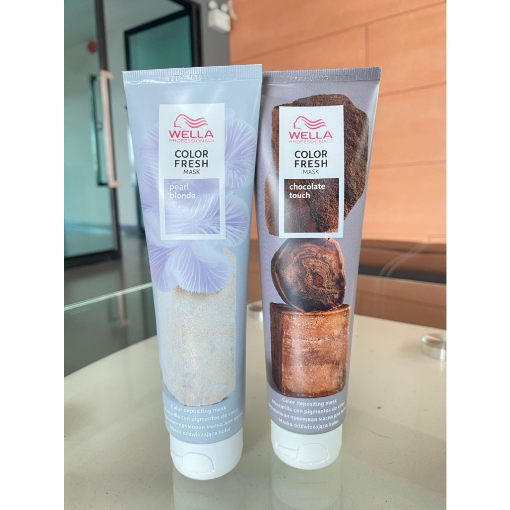 Wella Color Fresh Mask 150 ml มาส์คเปลี่ยนสีผมไม่มีแอมโมเนีย ไม่ต้องใช้ไฮโดรเยน