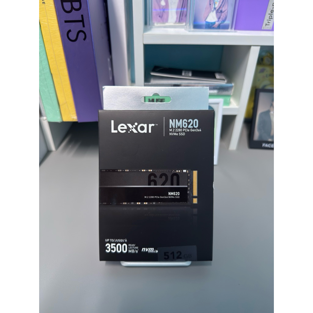 512 GB SSD M.2 PCIe 3.0 LEXAR NM620 NVMe M.2 2280
